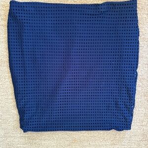 Acacia Swimwear Navy Pencil Skirt